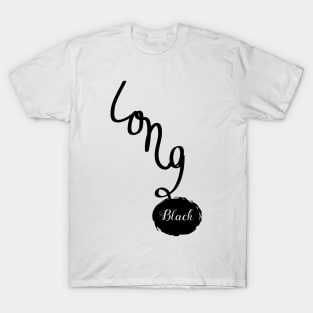 Long Black T-Shirt